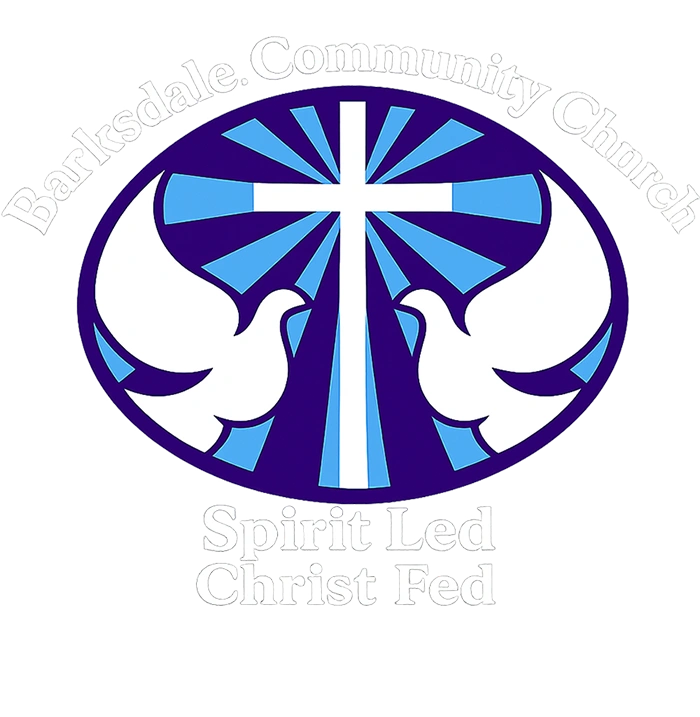 Barksdale White Text Transparent Reduced At Barksdale Community Church In Bossier City, LA